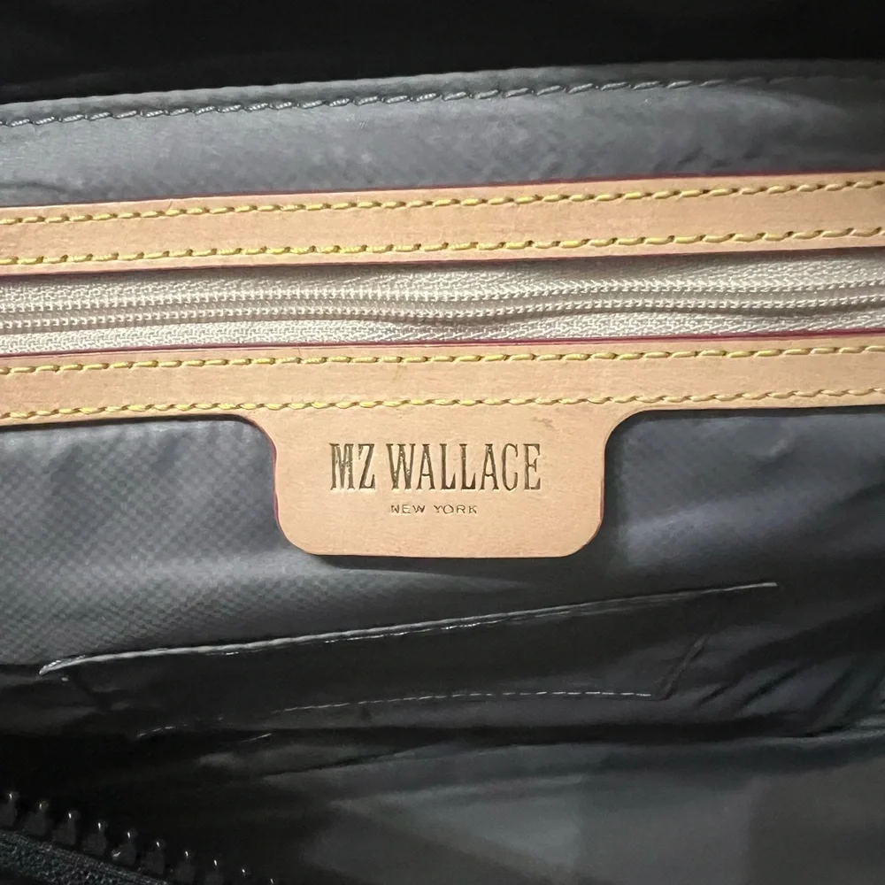 MZ Wallace Black Quilted Large Box Tote II - Picture 6 of 7